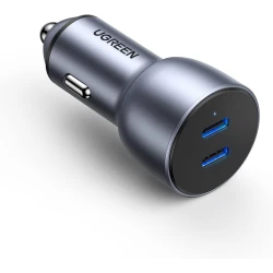 UGREEN 50W Dual USB C Car Charger