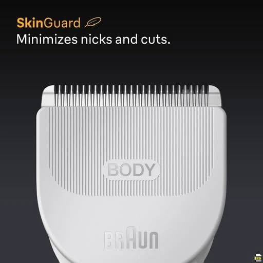 Braun Body Groomer for Men, Body Hair Trimmer +7 Tools, SkinGuard, Waterproof, 100 Min Runtime - Braun - Image 5