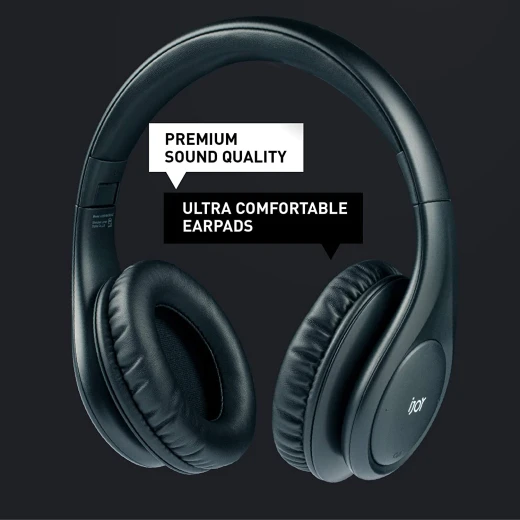 iJoy ISO Bluetooth 5.0 Wireless Over Ear Foldable Stereo Headphones - Pagetechno - Image 9