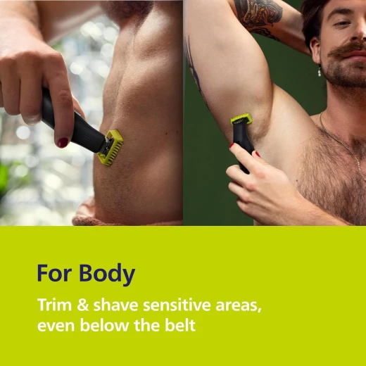 PHILIPS OneBlade Pro 360 Face & Body Electric Shaver, Trimmer & Body Groomer QP6552 - Philips - Image 6