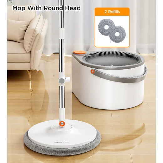 Joybos Easy Washing Round Spin Mop & Bucket System - JoyBos Jo - Image 2