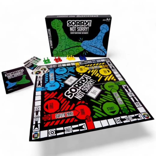 Sorry Not Sorry, Board Game, Age 12+, 2-4 Players - LedKiam - Image 6