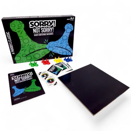 Sorry Not Sorry, Board Game, Age 12+, 2-4 Players - LedKiam - Image 7