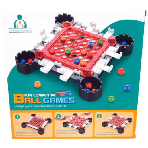 Fun Competitive Ball Games, Multiplayer Interactive Board Games, Age 3+, 2-4 Players - LedKiam - Image 2