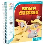 SmartGames Brain Cheeser Magnetic Travel Game with 48 Challenges for Ages 5+ - SmartGames
