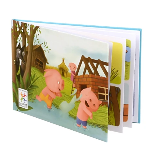 SmartGames Three Little Piggies Deluxe, Educational Child Games for Kids 3-6 Years Old 3D Ingenious Games with 48 Challenges for Preschool Ages - SmartGames - Image 2