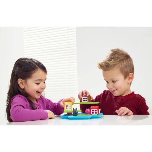 SmartGames Three Little Piggies Deluxe, Educational Child Games for Kids 3-6 Years Old 3D Ingenious Games with 48 Challenges for Preschool Ages - SmartGames - Image 5