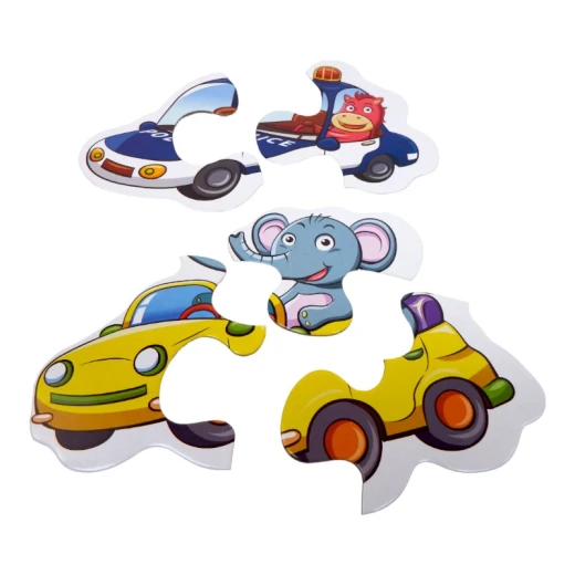 Puzzle Rescue Series: Two or Three Pieces Puzzle, 6 Patterns, 17 pcs - LedKiam - Image 5