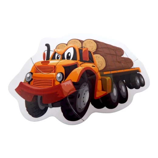 Puzzle Traffic Series: Two or Three Pieces Puzzle, 6 Patterns, 18 pcs - LedKiam - Image 4