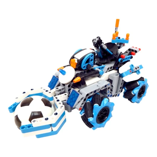 Remote Control Ball Car KAIYU K96105, 489 pcs , 1x Building blocks treasure chest ( 4 drive motors) + 1x L Motor, Lithium rechargeable battery, Programmable - KeeYee World - Image 5