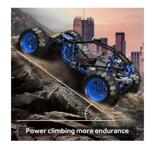 Remote Control Speed Off-Road Vehicle KAIYU K96116, 466 pcs, 2x L Motor & 1x Servo Motor, Lithium rechargeable battery, Programmable - KeeYee World - Image 7