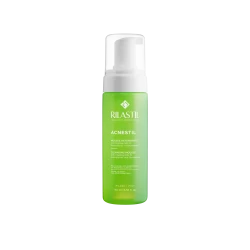 Rilastil Acnestil Cleansing Mousse 165ml, gentle deep cleansing foam removes impurities and excess oil, helps reduce acne and purify pores, suitable for oily and combination skin daily use without drying effect