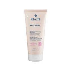 Rilastil Daily Care Milk Oil 200ml Deep Makeup Remover and Cleanser with Shea Butter Omega 6 9 Hyaluronic Acid and Sodium DNA Nourishing and Soothing Formula