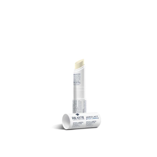 Rilastil Xerolact Lipstick 4.8ml Emollient Lip Balm with 5 Percent Shea Butter Treats and Hydrates Dry Lips Protective Nourishing Formula - Rilastil - Image 2