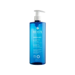 Rilastil Xerolact Cleansing Gel for Dry and Very Dry Skin 750ml, gentle hydrating cleanser that soothes dryness and itching, protects skin barrier, suitable for daily face and body cleansing for the whole family