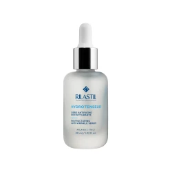 Rilastil Hydrotenseur Restructuring Anti Wrinkle Serum 30ml, effective formula reduces fine lines and firms skin, boosts hydration and elasticity, improves radiance, suitable for all skin types daily skincare use