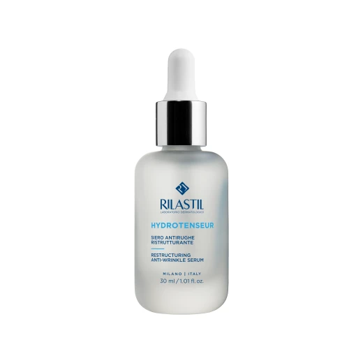 Rilastil Hydrotenseur Restructuring Anti Wrinkle Serum 30ml, effective formula reduces fine lines and firms skin, boosts hydration and elasticity, improves radiance, suitable for all skin types daily skincare use Rilastil Hydrotenseur Restructuring Anti Wrinkle Serum 30ml, effective formula reduces fine lines and firms skin, boosts hydration and elasticity, improves radiance, suitable for all skin types daily skincare use