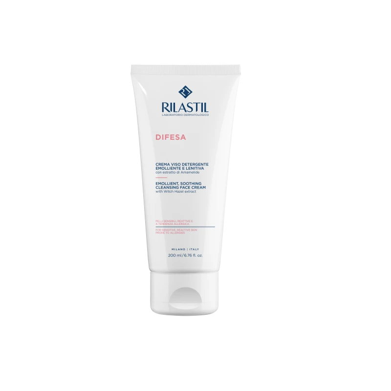 Rilastil Difesa Emollient Soothing Cleansing Face Cream 200 ml - Rilastil