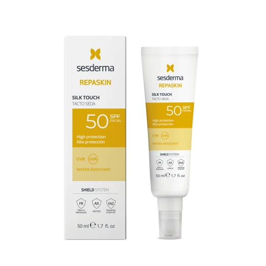 واقي الشمس ريباسكن سيلك تاش SPF 50 50 مل من سيسديرما واقي الشمس ريباسكن سيلك تاش SPF 50 50 مل من سيسديرما