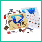 Wooden Ocean Layers Puzzle - Ahjiah