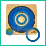 Wooden Atmosphere Layers Puzzle - Ahjiah