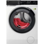 AEG washing machine model LF8504G6Q with a capacity of 9 kg, white color, equipped with ProSteam technology to reduce wrinkles and refresh clothes with steam, powerful performance and high efficiency to suit the daily needs of the family - AEG