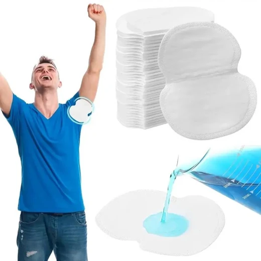 Sterile White Underarm Pads (24 Pieces) are soft, highly absorbent pads designed to protect clothing from sweat and moisture. They provide comfortable, discreet, and hygienic underarm protection for everyday use - Al Fahed - Image 5