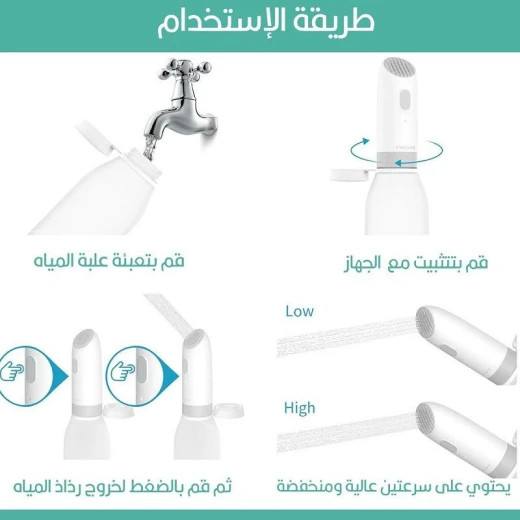 Portable Electric Flushing Device - Al Fahed - Image 4