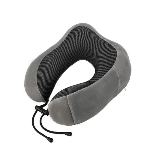 Al Fahed Travel Pillow Neck Sleep 100% Foam Travel Pillow, Grey Al Fahed Travel Pillow Neck Sleep 100% Foam Travel Pillow, Grey