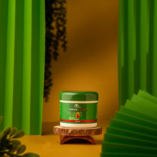 Almuhra Tea Tree & Papaya Mask 100ml - almuhra - Image 2