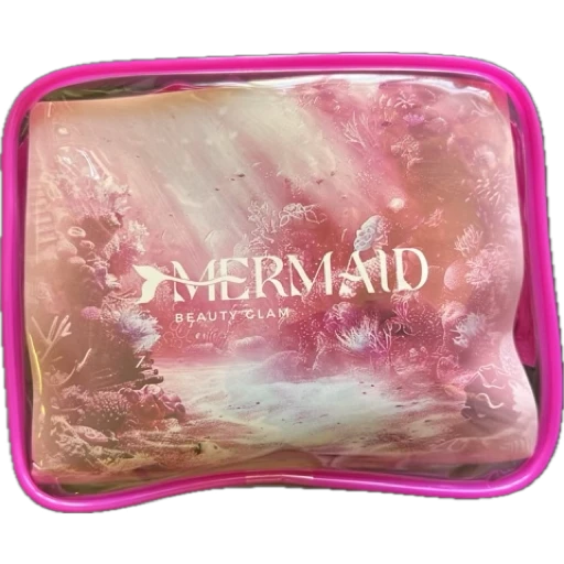 Mermaid Princess Ponch Gift Set of Body Scrub, Butter and Nail Care Mini Pack - Mermaid - Image 2