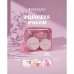Mermaid Princess Ponch Gift Set of Body Scrub, Butter and Nail Care Mini Pack - Mermaid