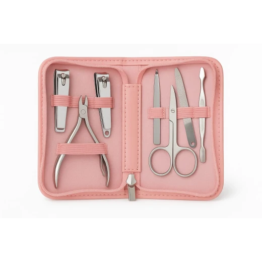 Includes complete tools for nail care. Ideal for trimming, cleaning, and shaping nails. Made of durable, easy-to-clean metal tools. Comes in a compact and organized case. Suitable for personal use and travel. Includes complete tools for nail care. Ideal for trimming, cleaning, and shaping nails. Made of durable, easy-to-clean metal tools. Comes in a compact and organized case. Suitable for personal use and travel.