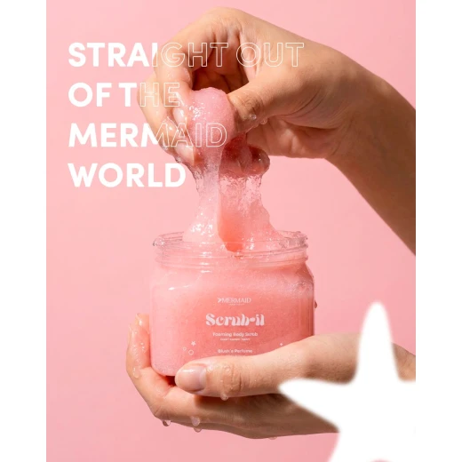 Mermaid Foaming Body Scrub 400 ml - Mermaid - Image 3