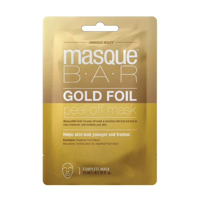 Masque B.A.R Gold Foil Peel-Off 1 Mask - Masque