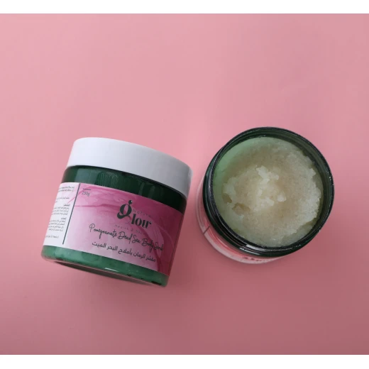 Natural Glow Dead Sea Salt Body Scrub – Exfoliating Body Scrub for Smooth Radiant Skin Pomegranate Scent 250G Natural Glow Dead Sea Salt Body Scrub – Exfoliating Body Scrub for Smooth Radiant Skin Pomegranate Scent 250G