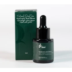 ناتشورال جلو سيروم حمض الهيالورونيك بمعادن البحر الميت – سيروم ترطيب عميق ومضاد للتجاعيد مع فيتامين بي 5 20 مل