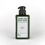 Natural Glow Dead Sea Mineral Hand & Body Wash – Gentle Hydrating Cleanser with Aloe Vera, Argan Oil & Sweet Almond Oil for Soft Nourished Skin 450 ml  - natural glow