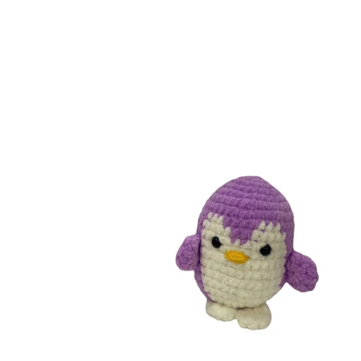 Crocheted Penguin soft toy - HANDY WEARS - Image 2