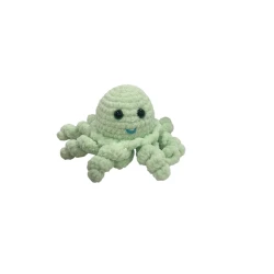 Handmade stuffed octopus