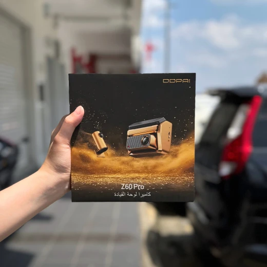 كاميرا سيارة DDPAI Z60 4K Pro بنظام قناتين (النسخة الذهبية)، تصوير 4K فائق الوضوح، كاميرتان أمامية وخلفية، رؤية ليلية متقدمة، GPS مدمج، اتصال واي فاي، وتسجيل حلقي لحماية كاملة أثناء القيادة - دي دي باي - Image 4