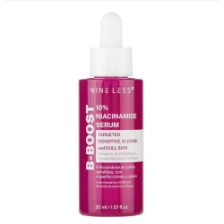 Nineless B-Boost 10% Niacinamide Serum 30ml, Brightening, Pore-Refining, and Hydrating Formula with Vitamin C & Peptides