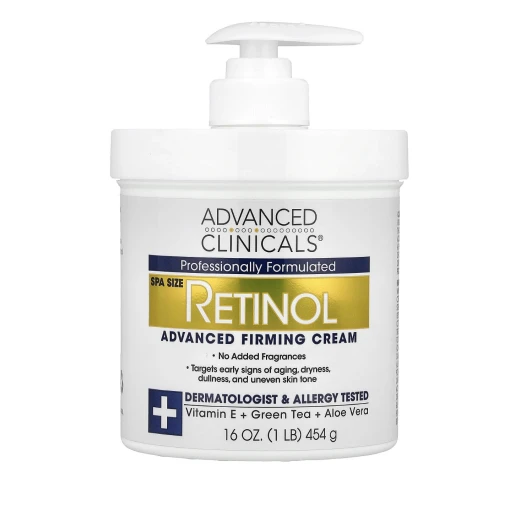 Advanced Clinics Retinol Skin firming Cream 454 EG Advanced Clinics Retinol Skin firming Cream 454 EG