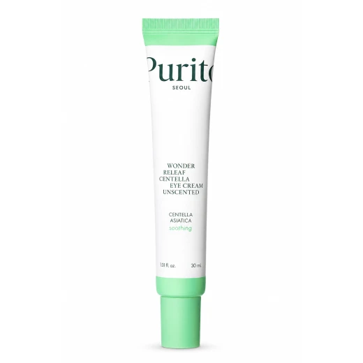 PURITO Wonder Releaf Centella Eye Cream Unscented 30ml - Soothing & Hydrating Eye Cream for Sensitive Skin and Fine Lines Around Eyes 30ml PURITO Wonder Releaf Centella Eye Cream Unscented 30ml - Soothing & Hydrating Eye Cream for Sensitive Skin and Fine Lines Around Eyes 30ml