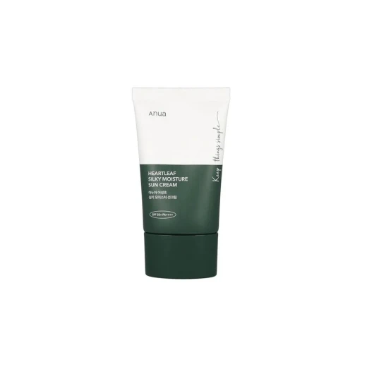 Anua HeartLeaf Silky Moisture Sunscreen Cream SPF 50 - 50 ml Anua HeartLeaf Silky Moisture Sunscreen Cream SPF 50 - 50 ml