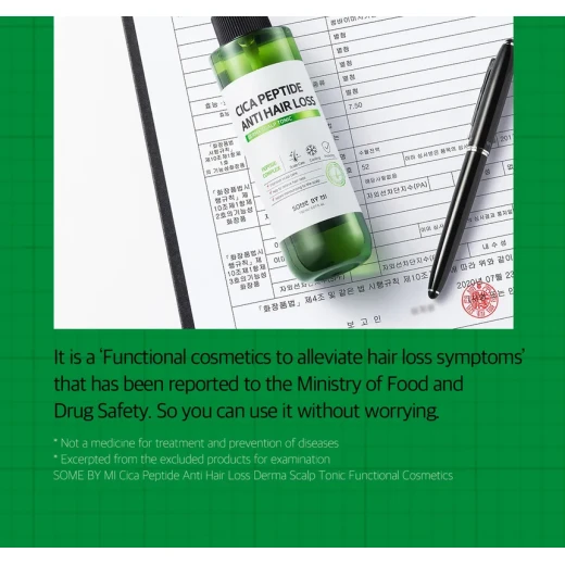 SOME BY MI - Cica Peptide Anti Hair Loss Derma Scalp Tonic 150ml - Some by mi - Image 5