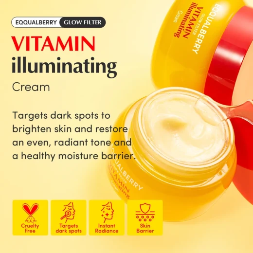 EQQUALBERRY - Vitamin Illuminating Cream 50ml - Eqqualberry - Image 2