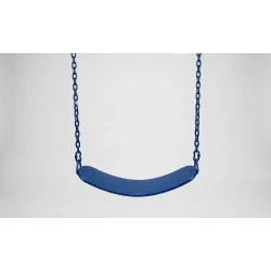 مقعد أرجوحة مرن للأطفال - مقعد أرجوحة حدائق بلاستيكي مدعم بمختلف الألوان.
