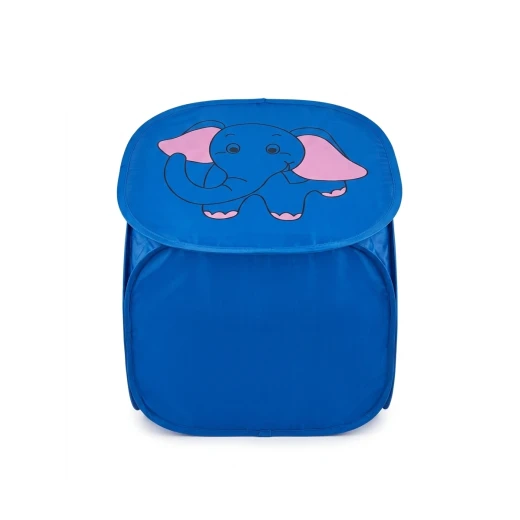 Foldable Fabric Toy Storage Bin - Pop-up Cartoon Organizer for Kids' Toys & Laundry. Foldable Fabric Toy Storage Bin - Pop-up Cartoon Organizer for Kids' Toys & Laundry.