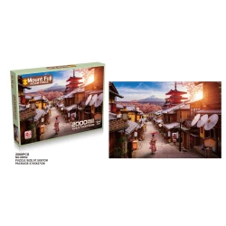 بازل جبل فوجي الياباني (Mount Fuji Jigsaw Puzzle) - 2000 قطعة - مقاس 97.5x67 سم - هواية للكبار والمراهقين 14+